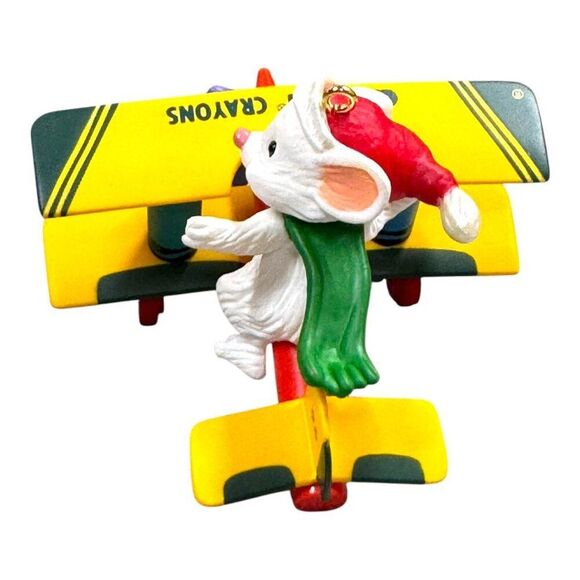 Hallmark Keepsake Ornament Set 1992 & 1996 Lot Handcrafted Crayola Crayon Series - Picture 13 of 16